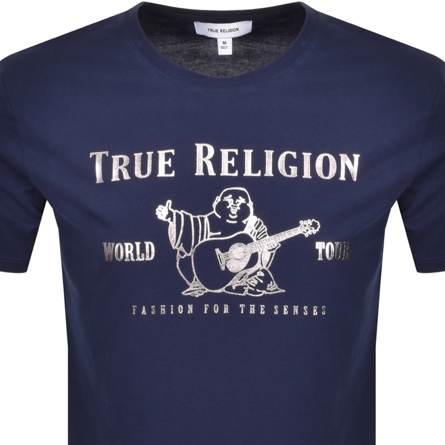 Alternative Image for ProductTrue Religion Chad Core Buddha T Shirt Navy2